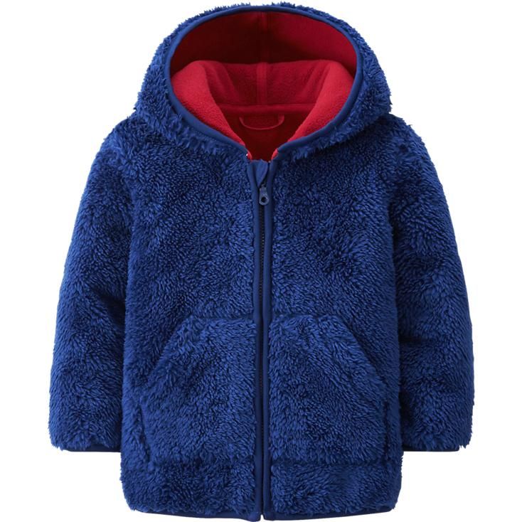 UNIQLO sale: Toddler faux fleece hoodie jacket 