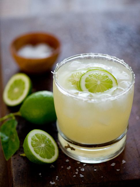 A traditional margarita recipe with a little twist that makes this a perfect tequila cocktail | White On Rice Couple