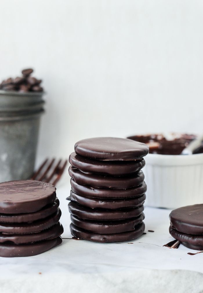 Easy, no-bake desserts: No-Bake Vegan Thin Mints | Top With Cinnamon