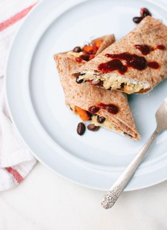 Healthy Freezer Breakfast Burritos make an easy make-ahead breakfast that you can pop from the freezer into the microwave for a super quick, hearty breakfast any day of the week | Cookie and Kate