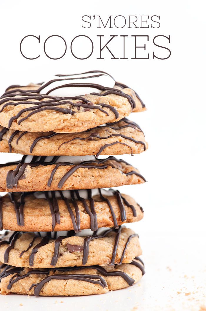 S'mores Cookies recipe | Sprinkles for Breakfast