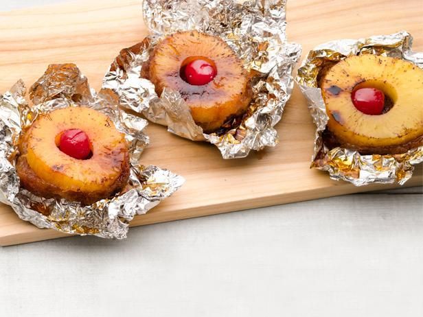 Best camping recipes: Foil Upside Down Cakes | Food Network