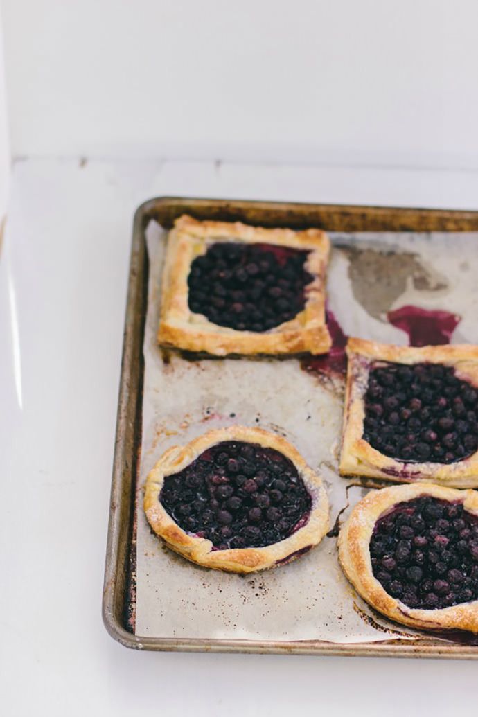 3 step Blueberry Puff Pastry Tart is perfect for when youre craving pie, but not willing to do all the work | Handmade Charlotte