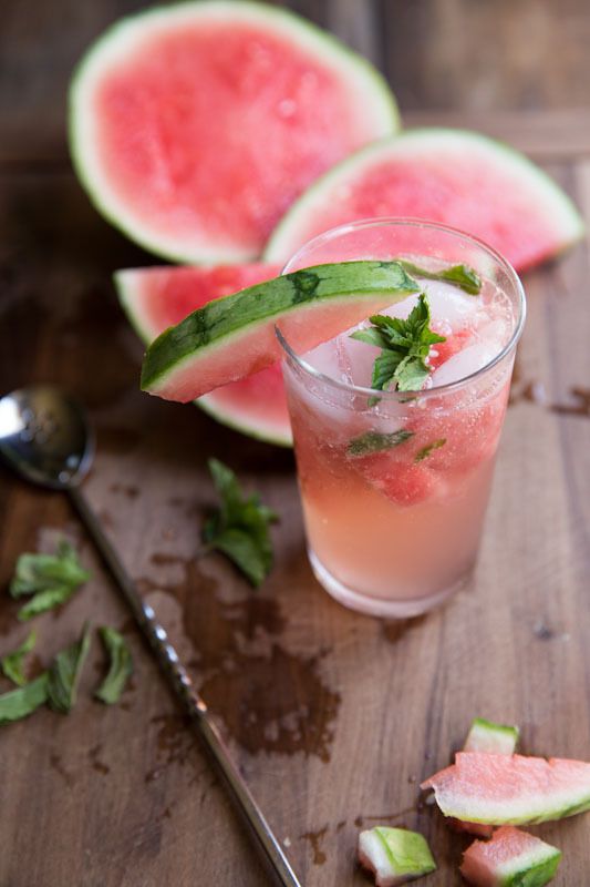 Watermelon Mojito cocktail recipe | The Vintage Mixer