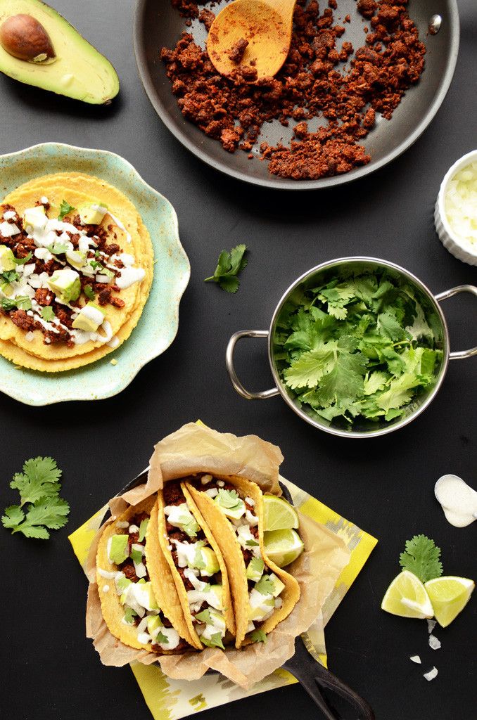 Vegan or not Chorizo Breakfast Tacos | Blissful Basil