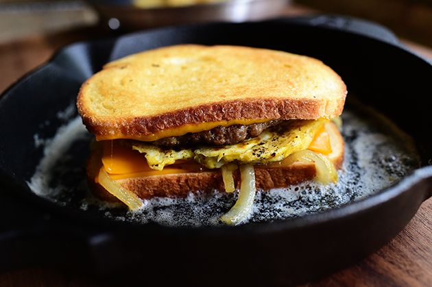 Father's Day breakfast recipes: Breakfast Patty Melt | The Pioneer Woman