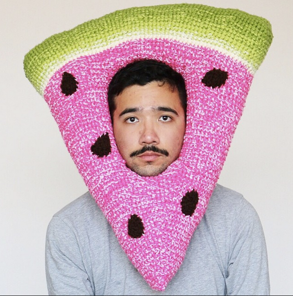 @ChilyPhilly Instagram feed with hilarious knit food Hats