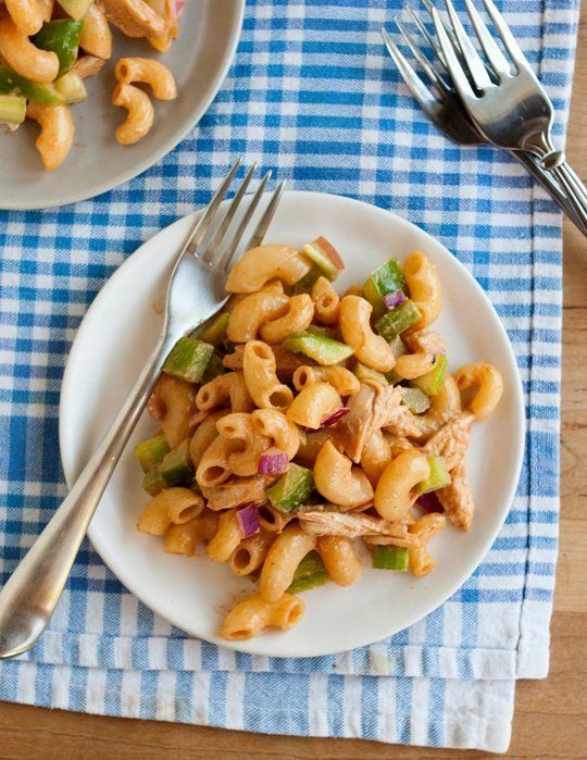 Macaroni salad recipes: BBQ Chicken & Macaroni Salad | The KItchn