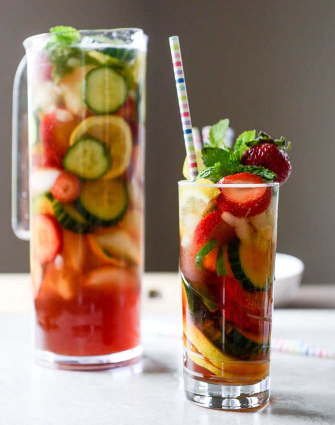 Strawberry Pimm's Cup recipe | How Sweet It Is