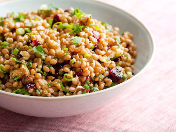 A delicious dressing to bring this wheat berry salad to life | by Ellie Krieger forFood Network