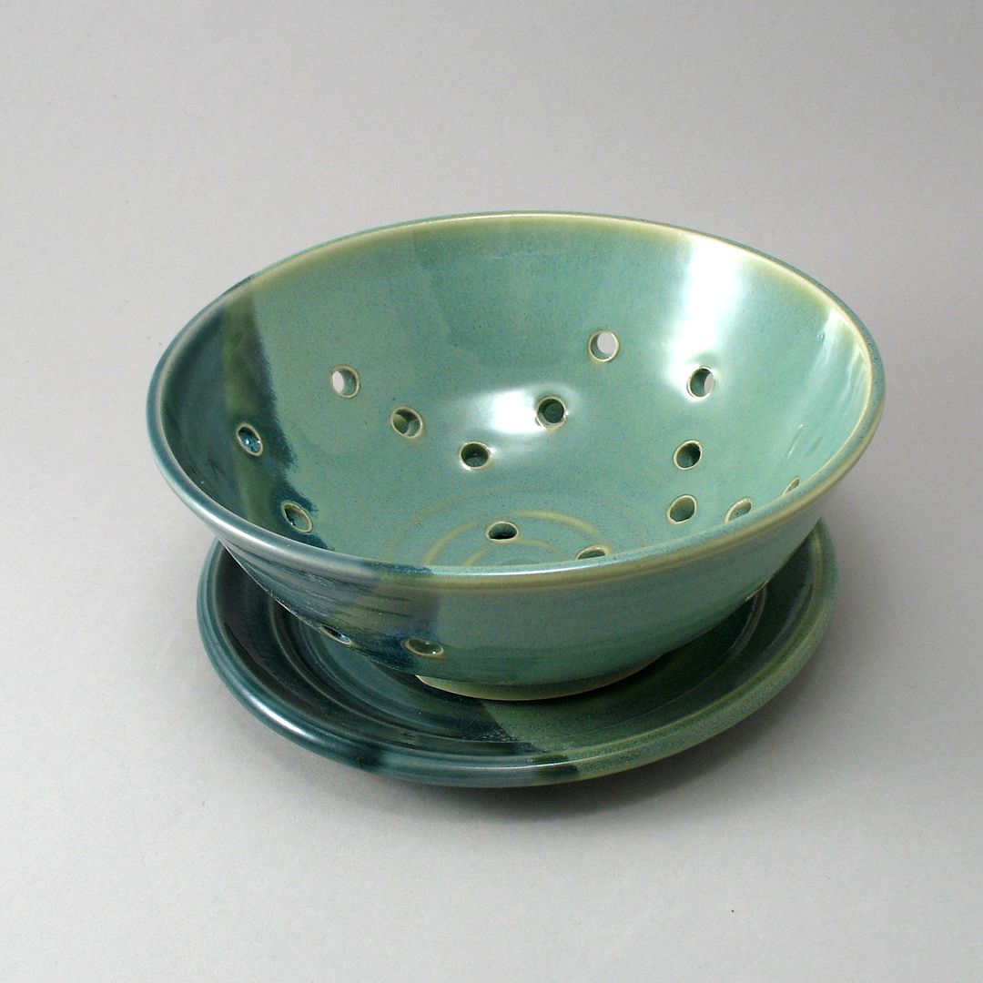Handmade berry bowls by Cheryl Wolff Ceramics