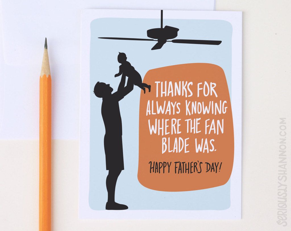 Funny Father's Day cards: All-knowing at Seriously Shannon