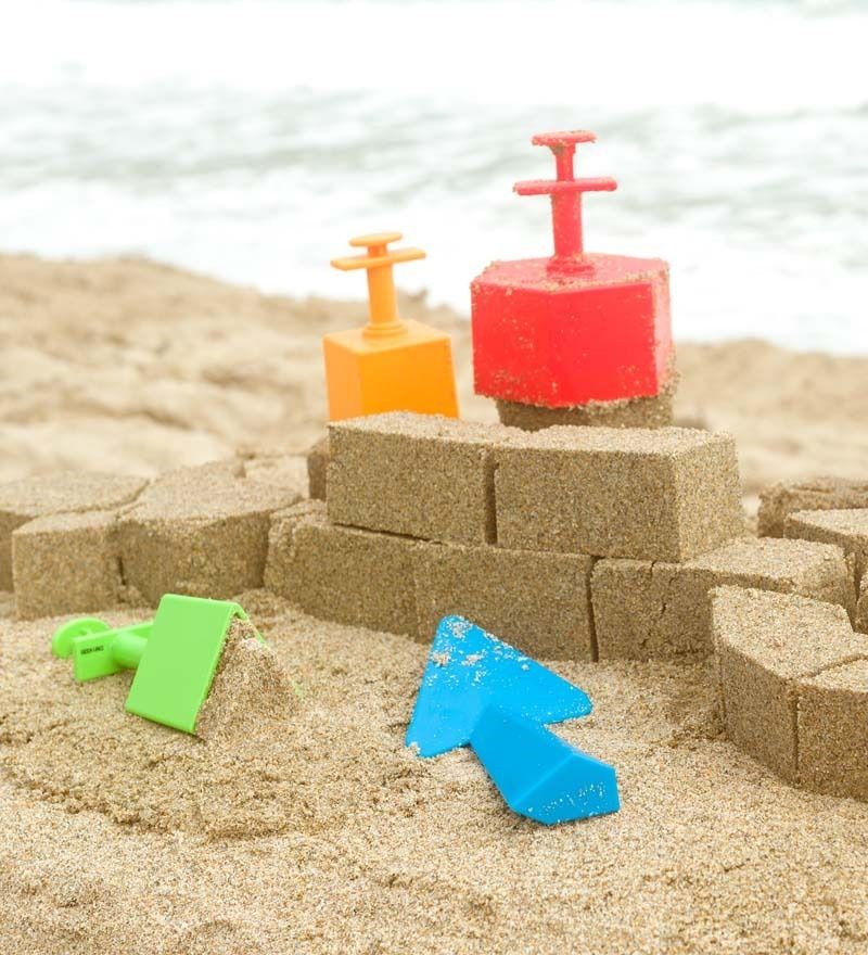 Hearthsong Sandblox sand toys for the beach