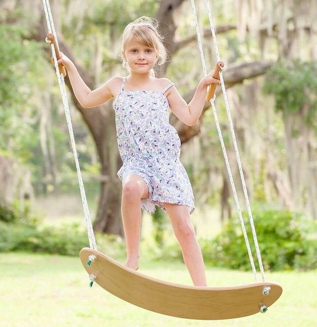 The Swurfer backyard surf-swing for kids