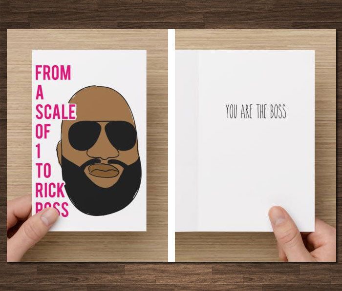 Funny Father's Day cards: You're the Boss at Diamond Donatello