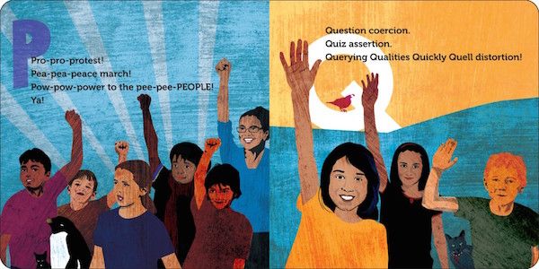 how to talk to kids about prejudice | A is for Activist by Innosanto Nagara