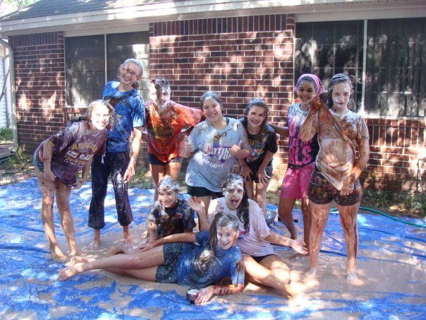 Messy play for teens: Messy party by Click the Good News