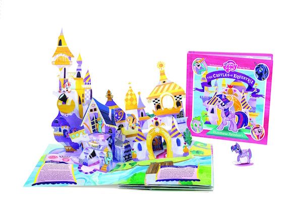 beautiful pop-up books for kids | My Little Pony: The Castles of Equestria by Matthew Reinhart