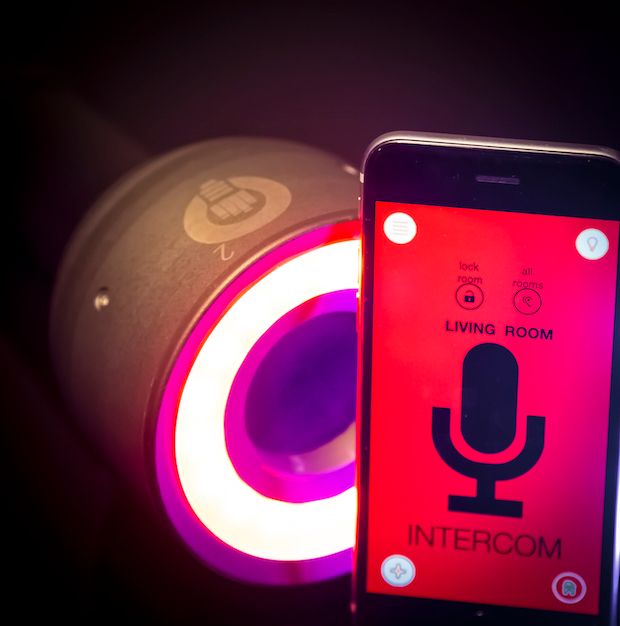 Lightfreq Square 2 | light bulb with built-in Bluetooth speaker