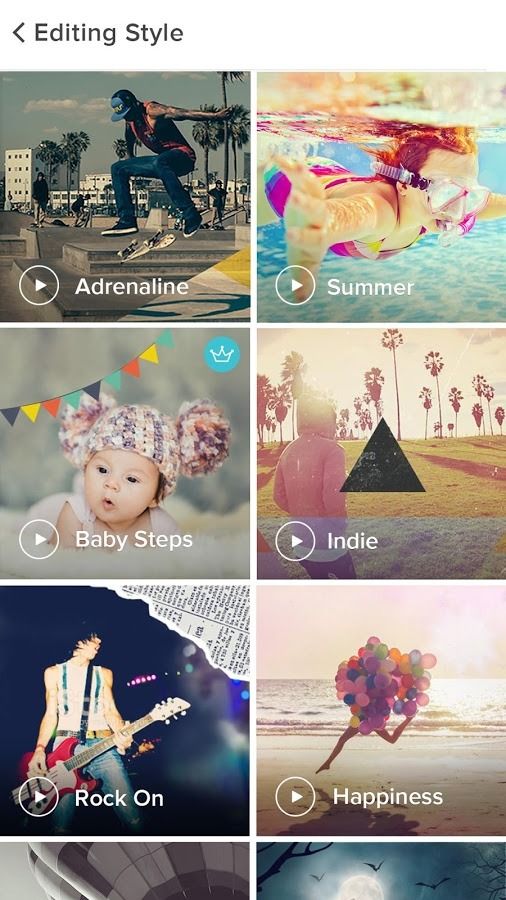great video editing apps | Magisto's themes are beautiful and easy to use