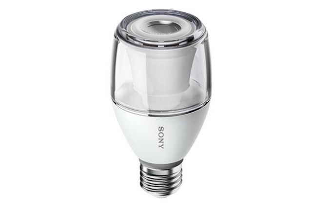 Sony LED bulb | light bulb with built-in Bluetooth speaker