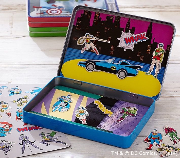 Travel toys for kids: DC Magnetic Scenes 