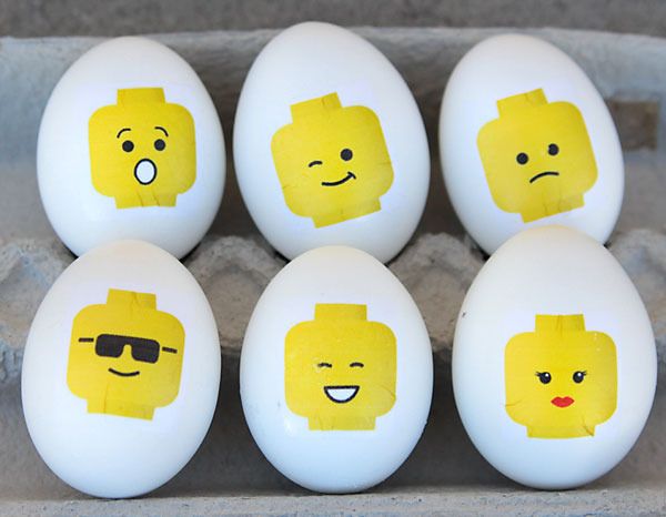 LEGO Minifig Easter Eggs by It's Always Autumn