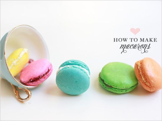 Great tips from Wedding Chicks on how to make macarons