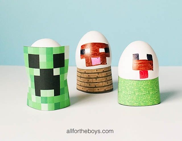 Minecraft Easter eggs from All For The Boys