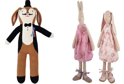 Bunny dolls for Easter