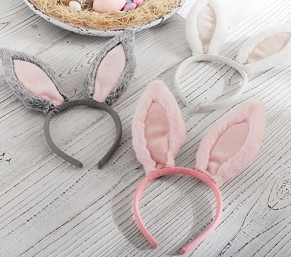 Easter basket gifts | Play dress-up with bunny ears headbands from Pottery Barn