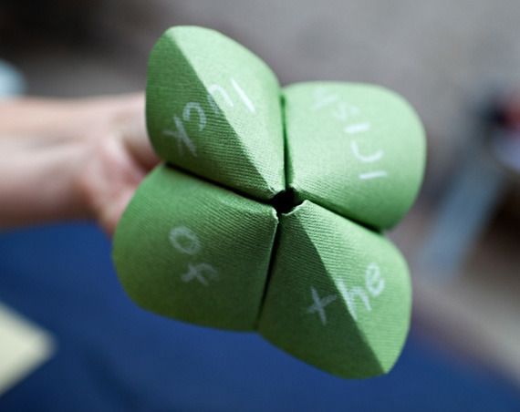 St. Patrick's Day crafts for kids: Cootie Catcher by A Subtle Revelry