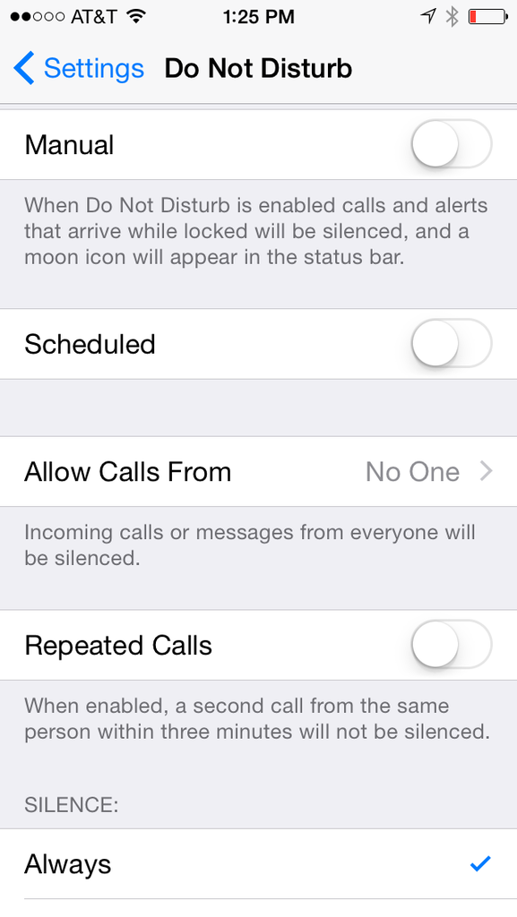 8 ways to make your smartphone less distracting: Do Not Disturb