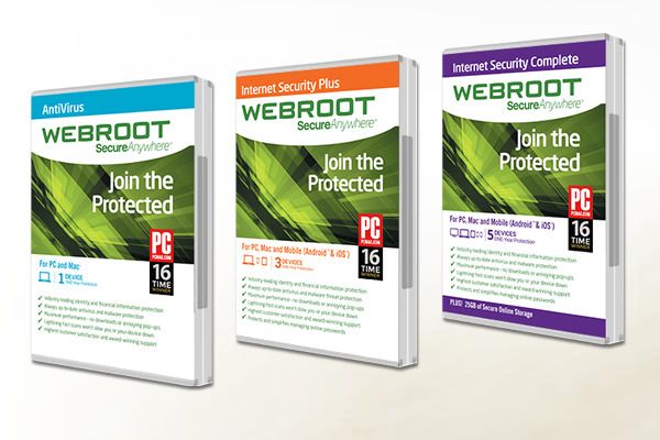 Webroot Internet security for PC, Macs, and mobile devices