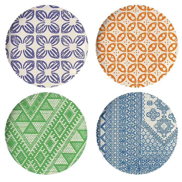 Outdoor dining gear: Melamine plates by Thomas Paul | Cool Mom Picks