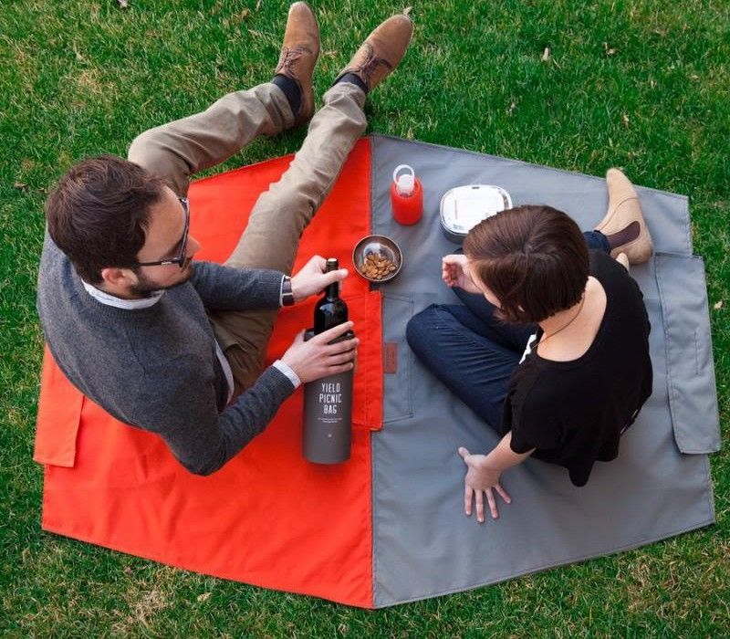 Outdoor dining gear: Picnic Bag by Yield Design Co. | Cool Mom Picks