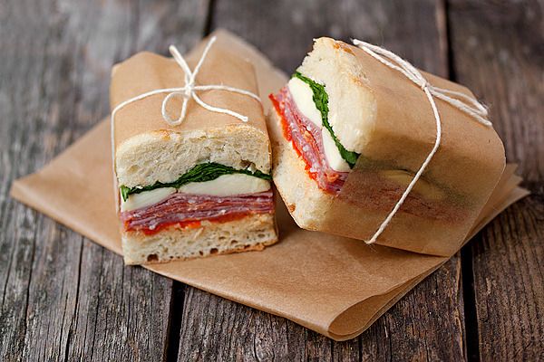 Picnic recipes for outdoor dining: Pressed Italian sandwiches |Seasons and Suppers