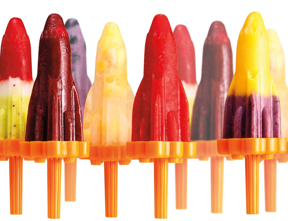 Awesome popsicle molds for kids: Rocket pops molds by Tovolo