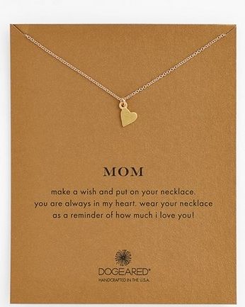 Mother's Day gift: Mom necklace from Dogeared at Nordstrom