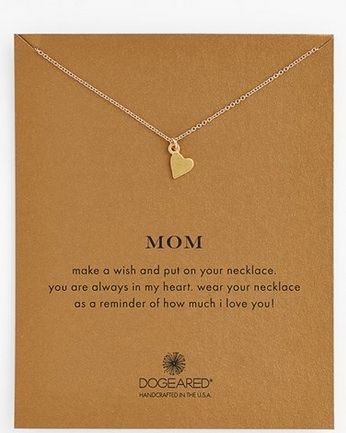 Mother's Day gift: Mom necklace from Dogeared at Nordstrom