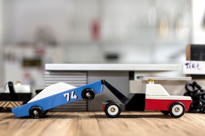 Candylab Toys' new wooden vehicles: The Towie and Blu-74 on Kickstarter