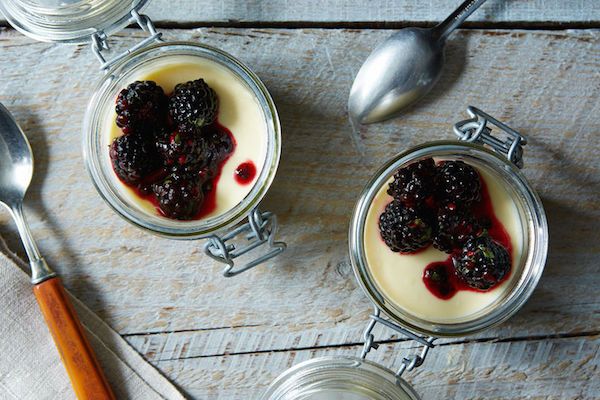 Easy food bar ideas for entertaining: Panna Cotta recipe | Food 52