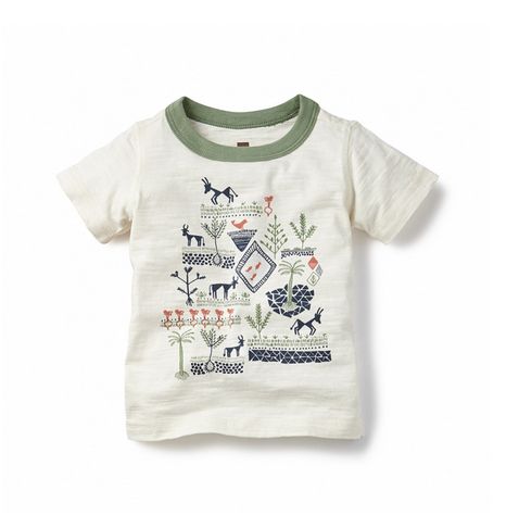 Baby boy India farm tee from Tea Collection