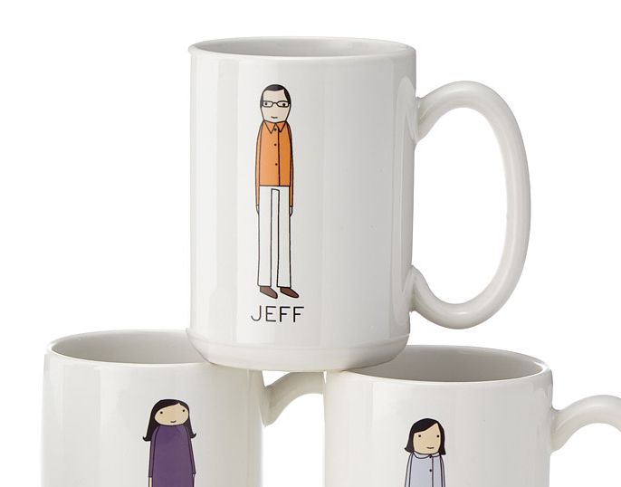 Personalized Father's Day gifts: family mug at Uncommon Goods