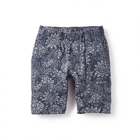 Boys Preet print shorts in blue from Tea Collection