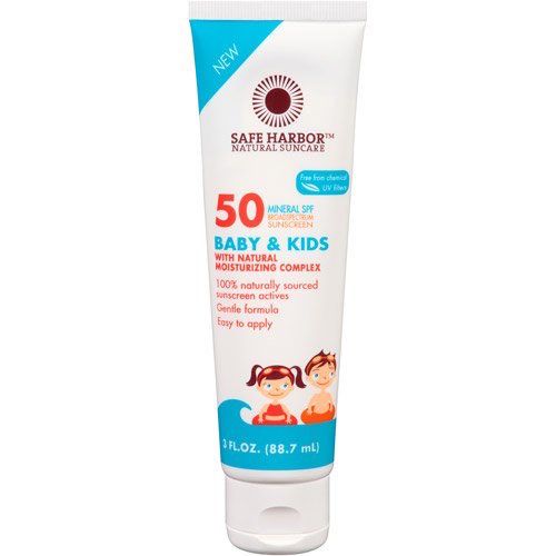 EWG's safest sunscreens for kids: Safe Harbor Natural Suncare Baby and Kids sunscreen