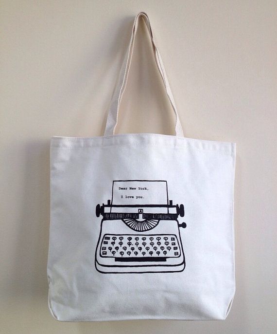 Dear New York tote bag 