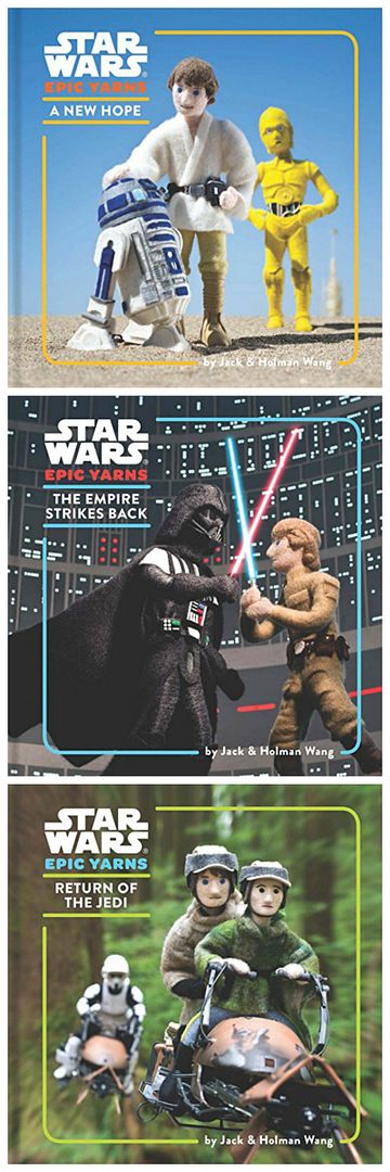 Star Wars baby board books: Epic Yarns by Jack & Holman Wang