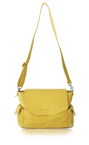 New leather Epiphanie Bags: Chelsea bag in yellow