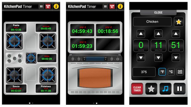 KitchenPad Timer app | Keeping an eye on all that's cooking up on Thanksgiving